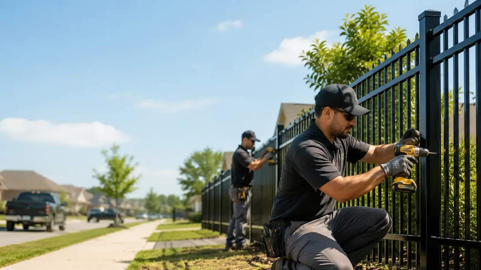 Metal Fence Installation in Brockport, PA